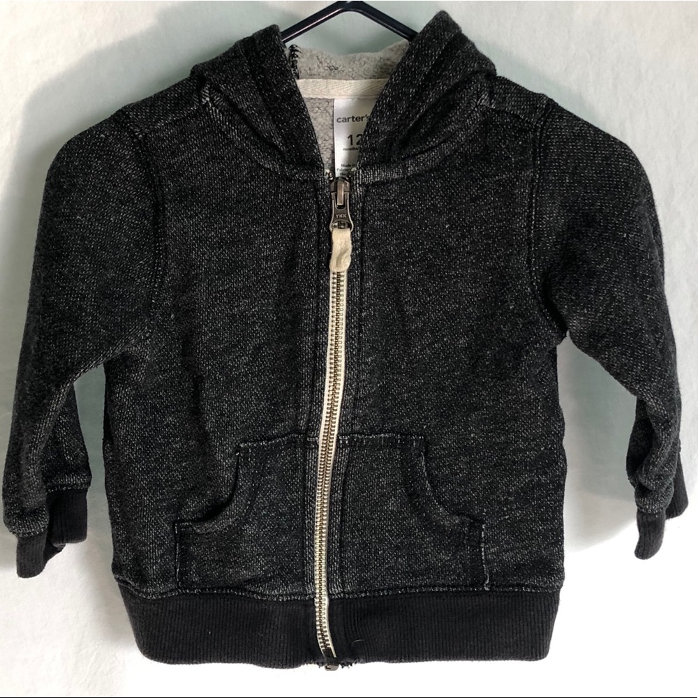 Carter’s Baby’s (12mo) Zip-Up Hoodie/Sweatshirt